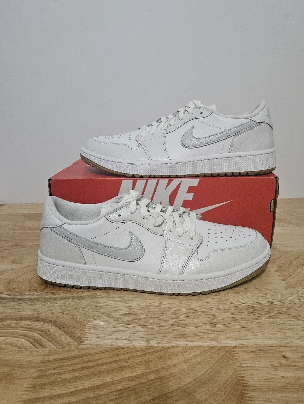 Nike Jordan 1 Retro Low Golf White Gum
